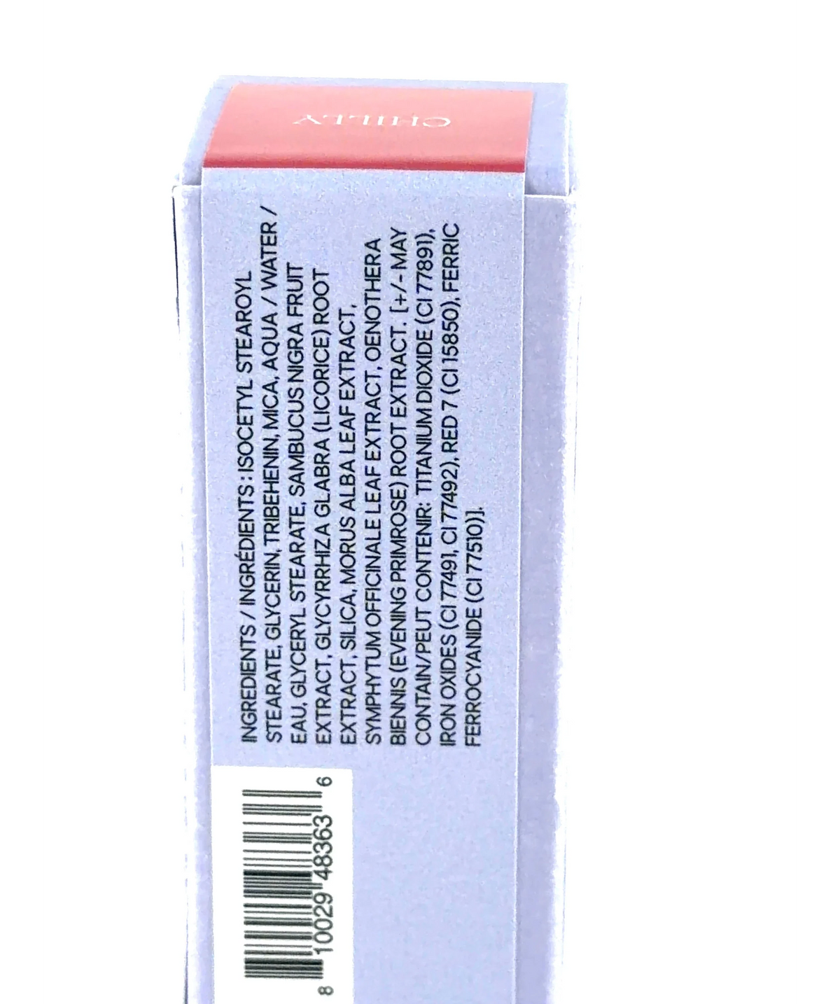 saie CHILLY Dew Blush, size 7ml — fabric detail