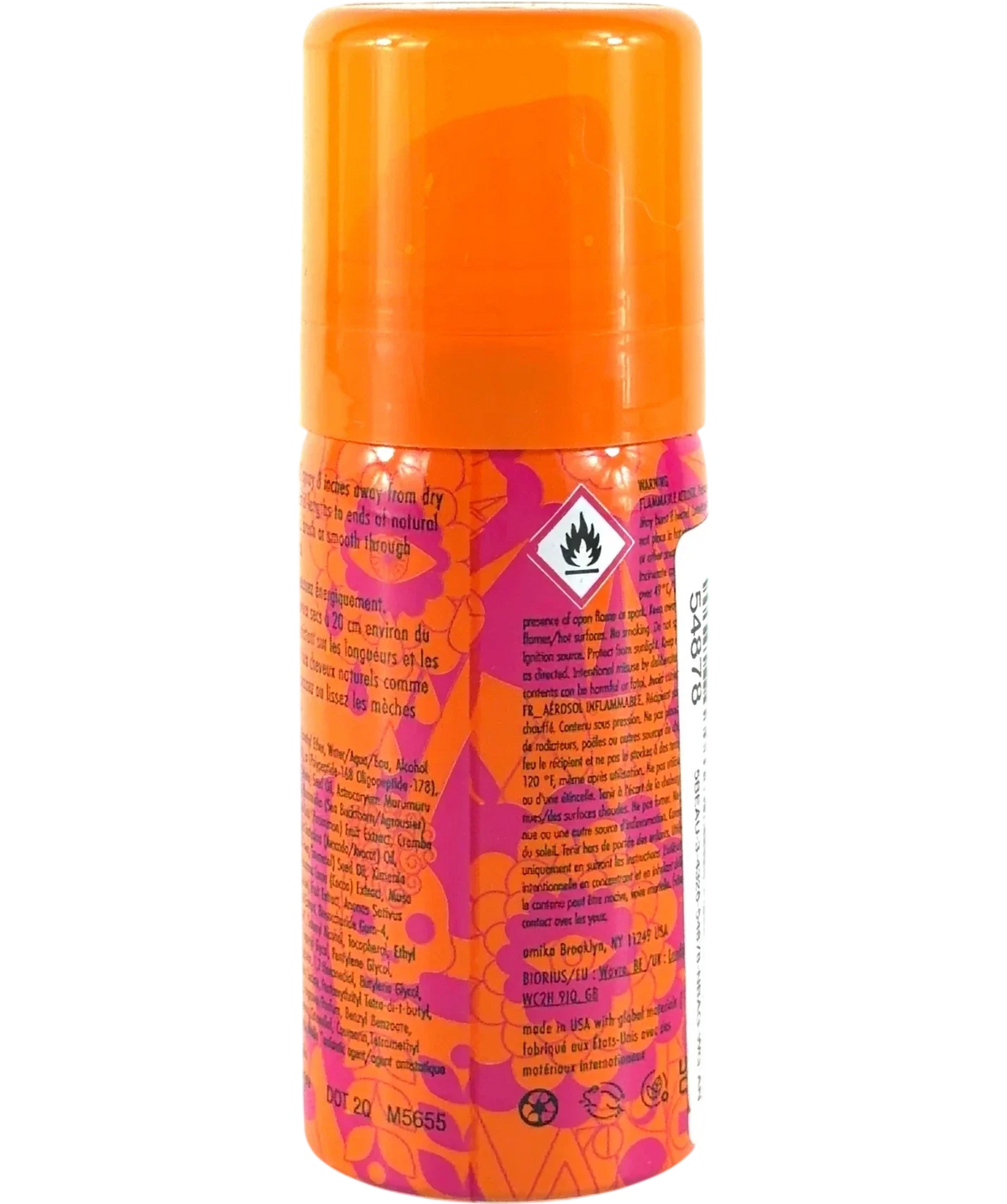 amika Soulstruck Nourishing Dry Hair Mask, size 30ml — back