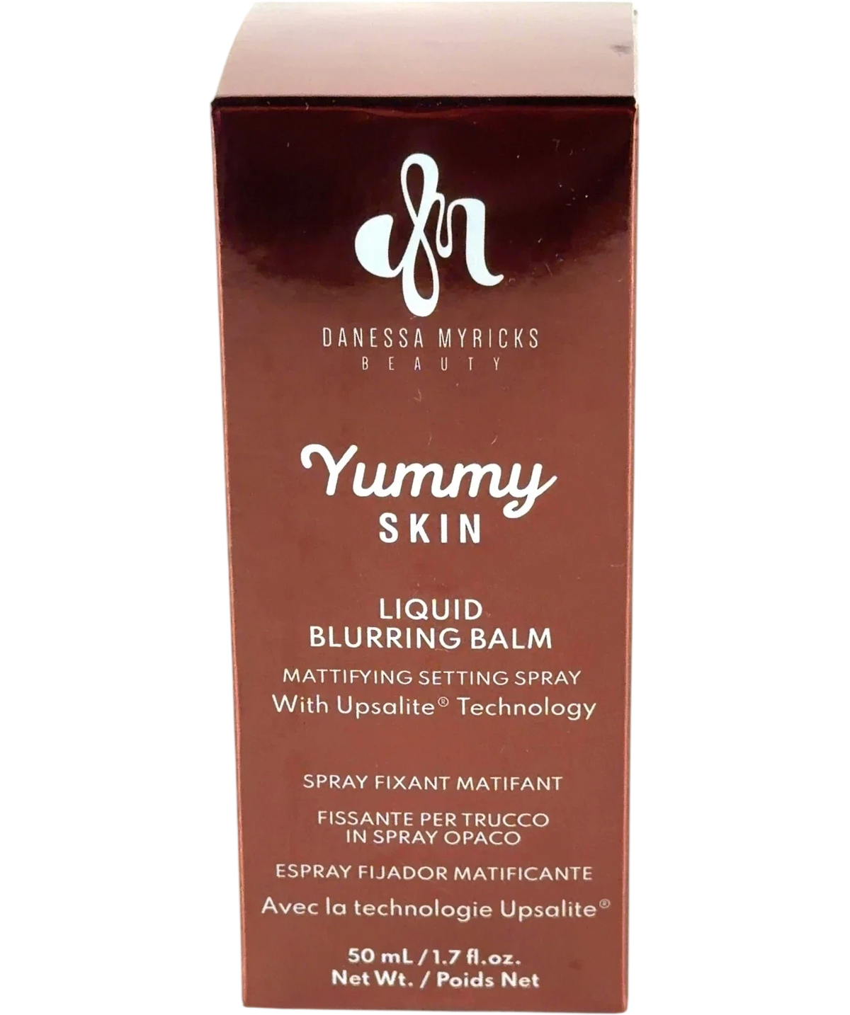 Danessa Myricks Yummy Skin Liquid Blurring Balm Mattifying Setting Spray, size 50ml — front