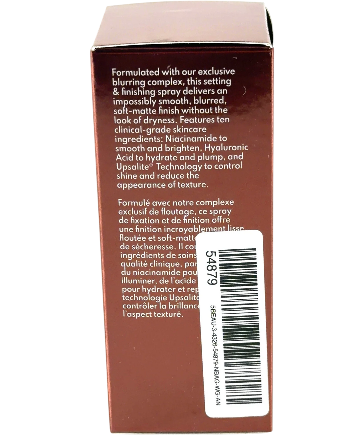 Danessa Myricks Yummy Skin Liquid Blurring Balm Mattifying Setting Spray, size 50ml — back