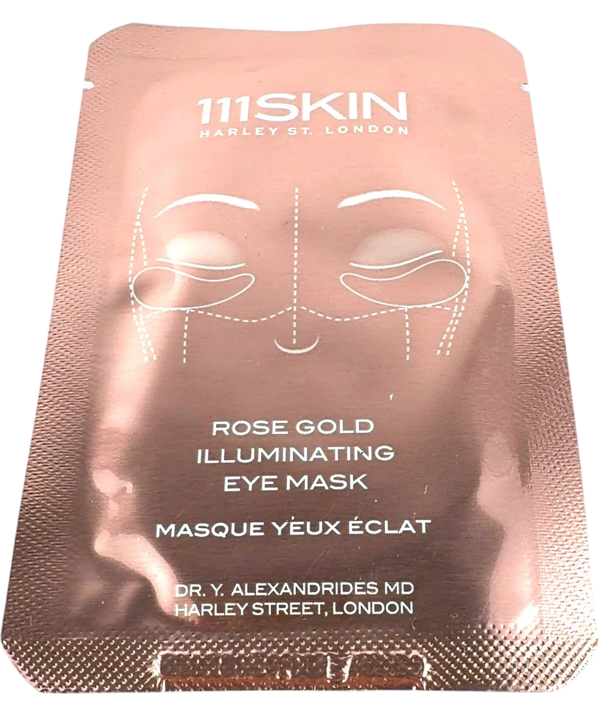 111skin Rose Gold Illuminating Eye Mask, size 6ml — front