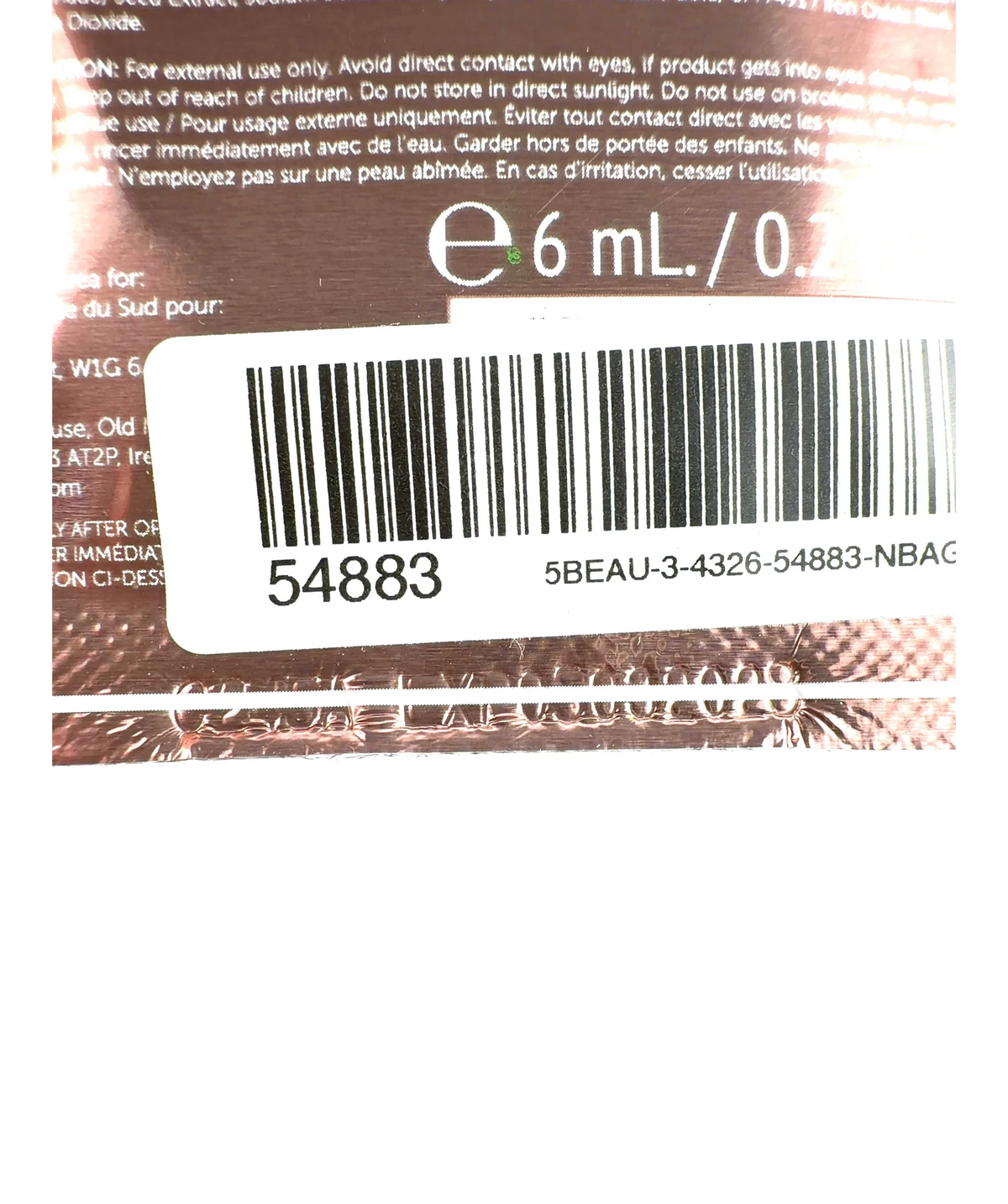 111skin Rose Gold Illuminating Eye Mask, size 6ml — detail