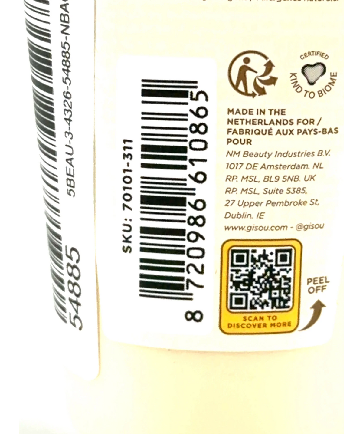 GISOU HONEY GLOSS CERAMIDE THERAPY, size 50ml — detail