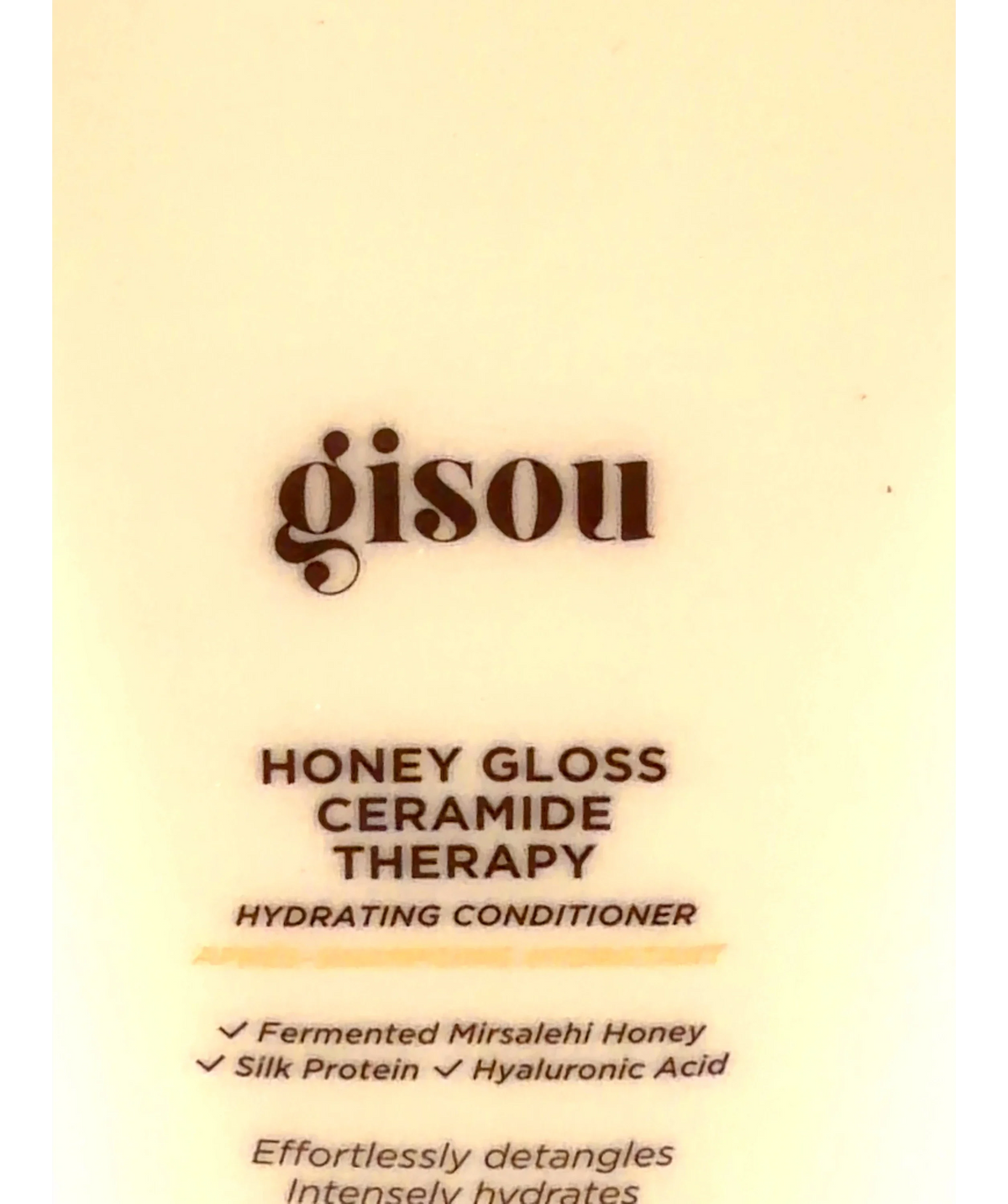 GISOU HONEY GLOSS CERAMIDE THERAPY, size 50ml — label