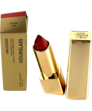Hourglass Unlocked Satin Crème Lipstick Roar 4g