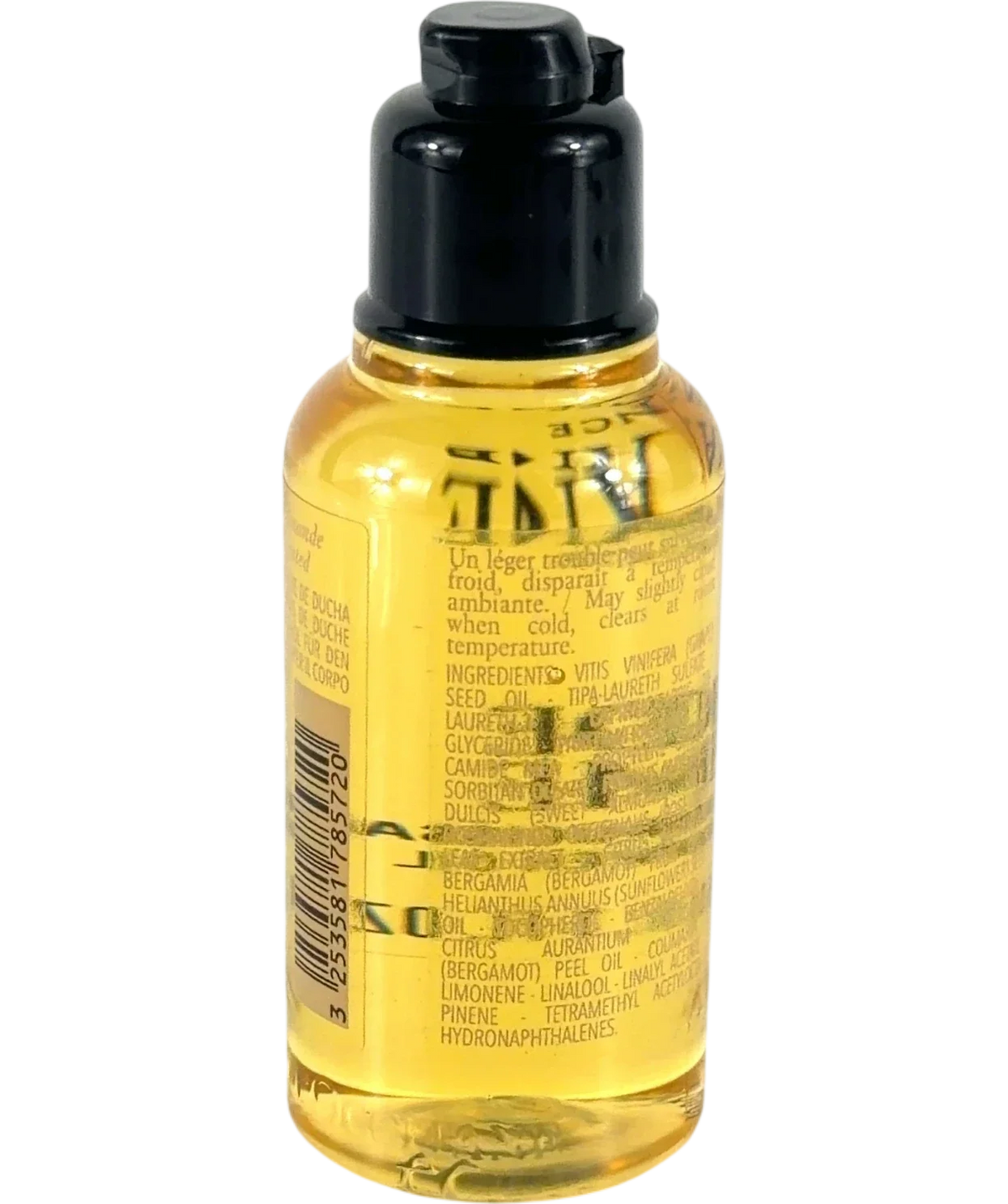 Loccitane Amande Sublime Softening Shower Oil, size 35ml — back