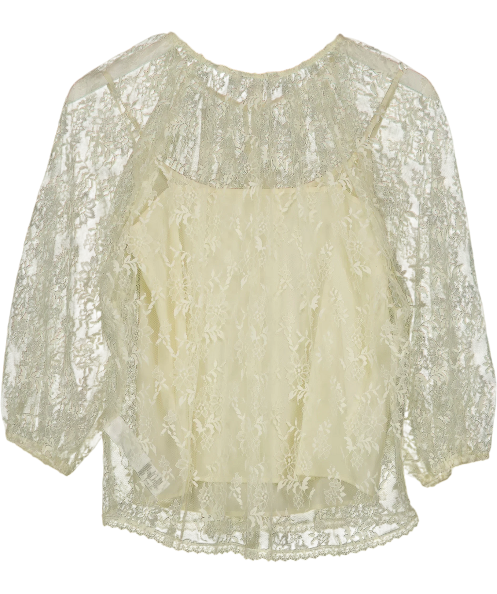 M&S Cream Colour, size UK 8 — back