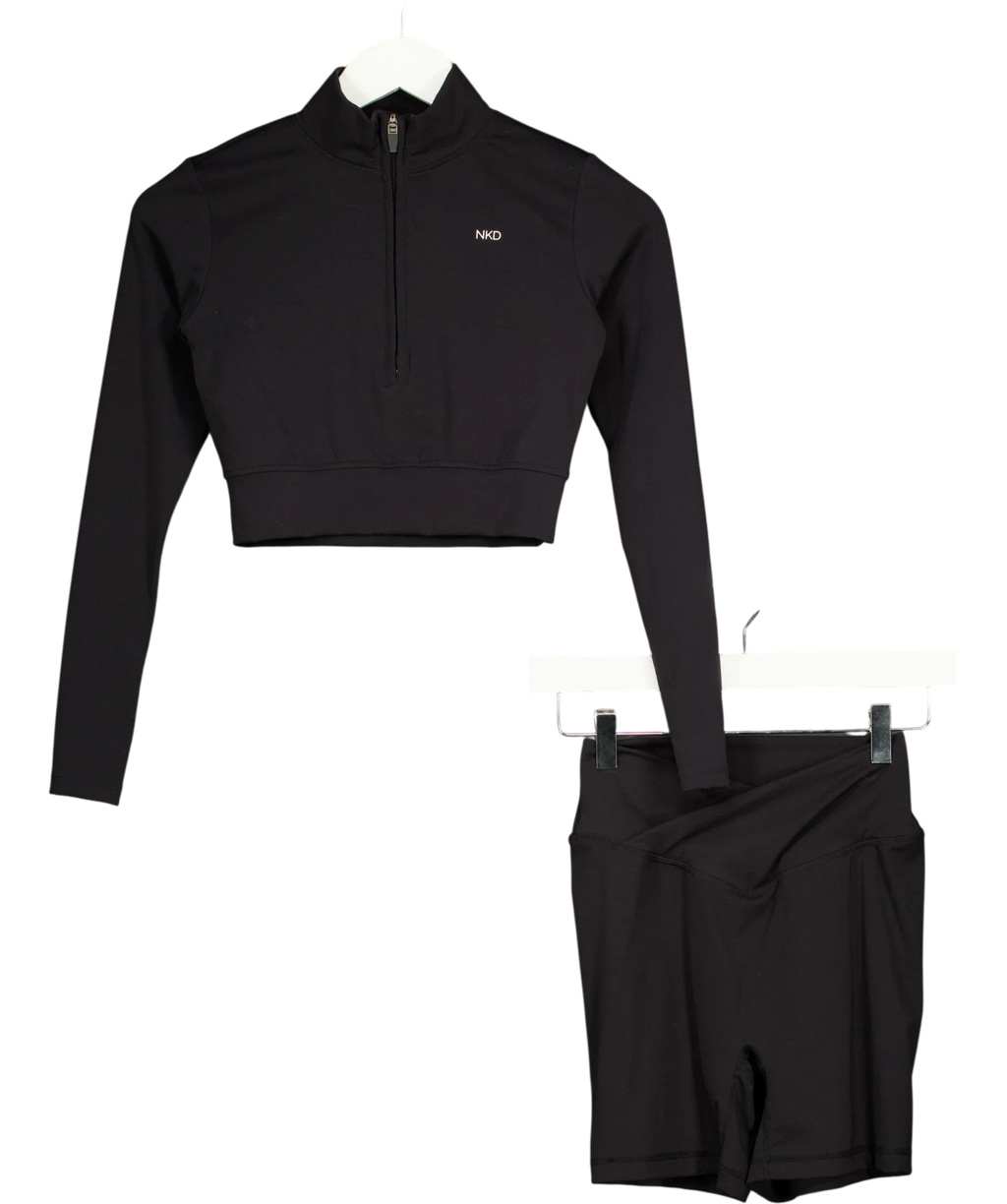 NKD Apparel Black Colour, size UK XS — front