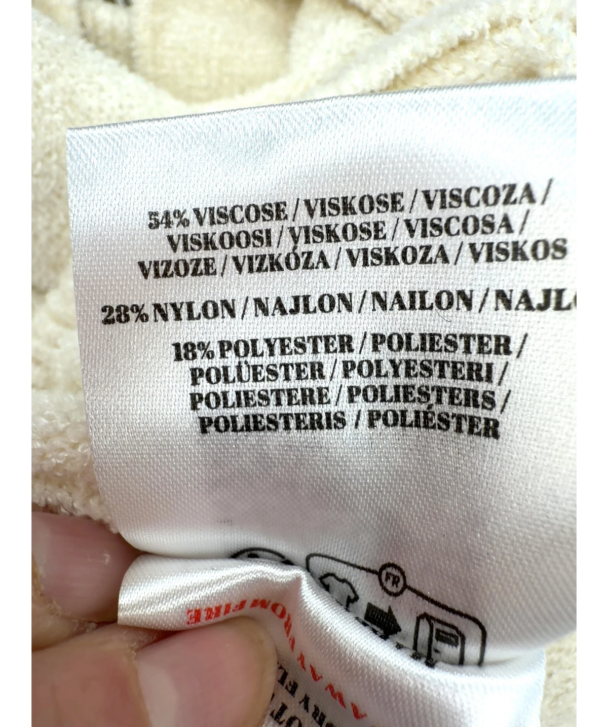 The Couture Club White Colour, size UK 6 — label