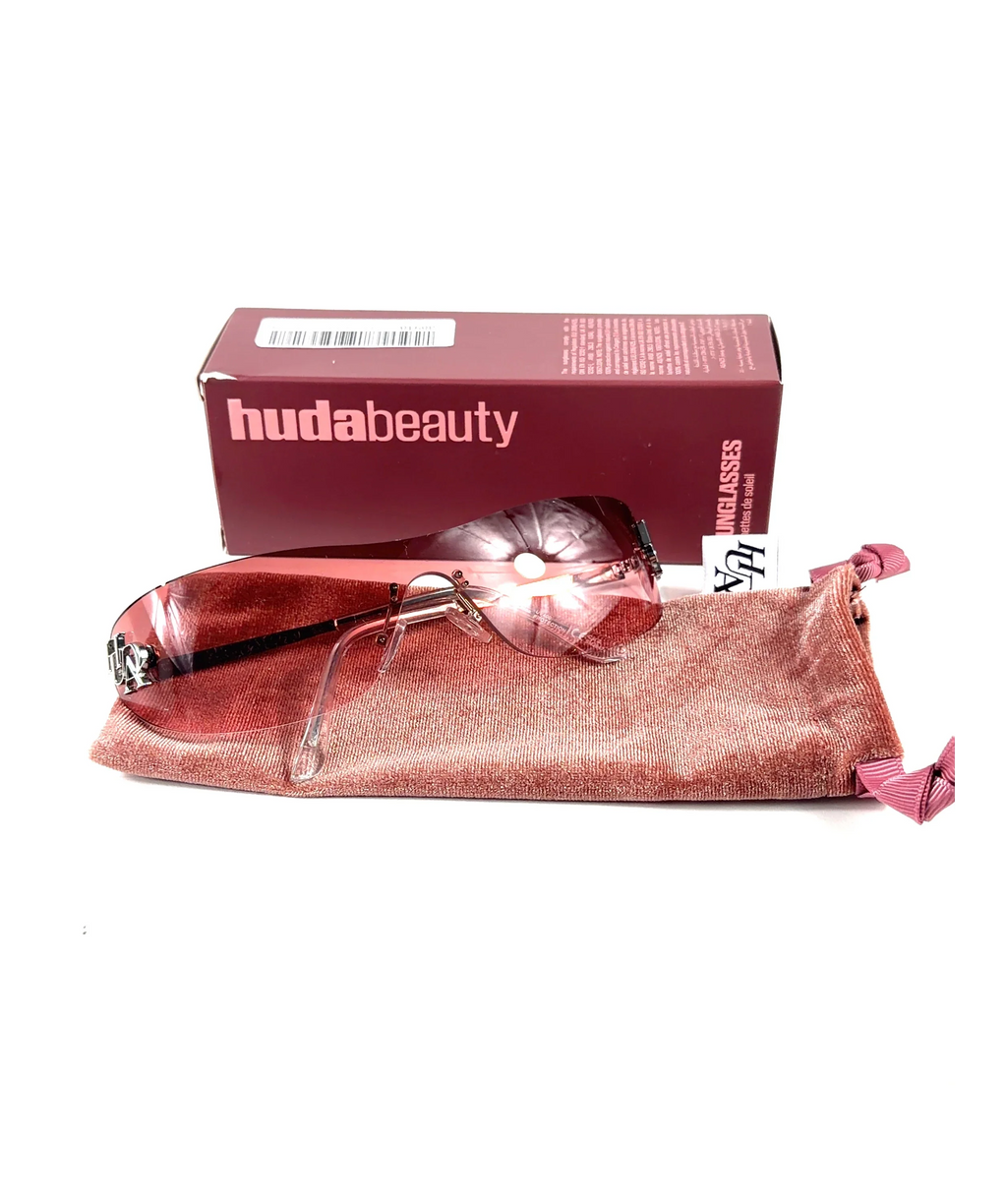 Huda Beauty Pink Colour — label