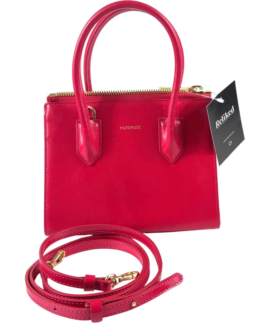 MUTEMUSE Pink Amuse Bag — front