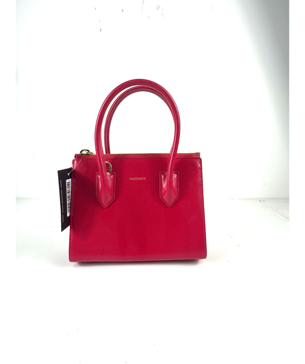 MUTEMUSE Pink Amuse Bag — fabric detail