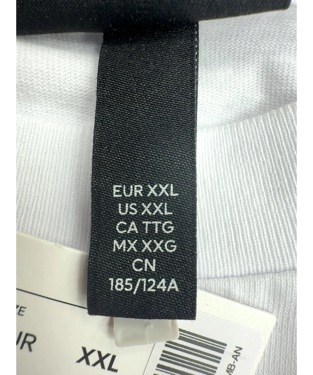 H&M White Colour, size UK XXL — care label