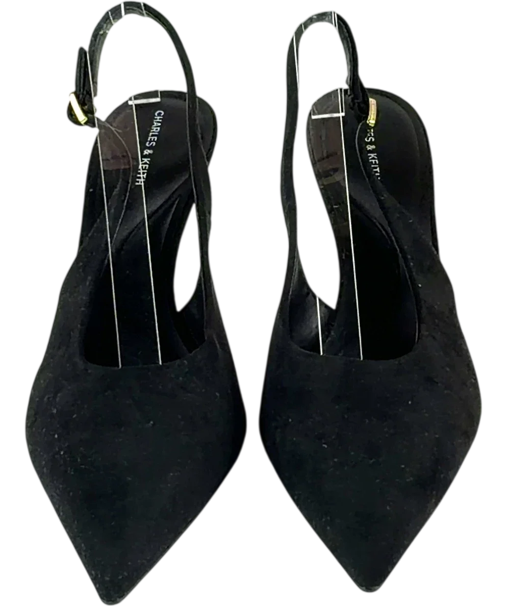 Charles & Keith Black Colour, size UK 7 EU 40 👠 — detail
