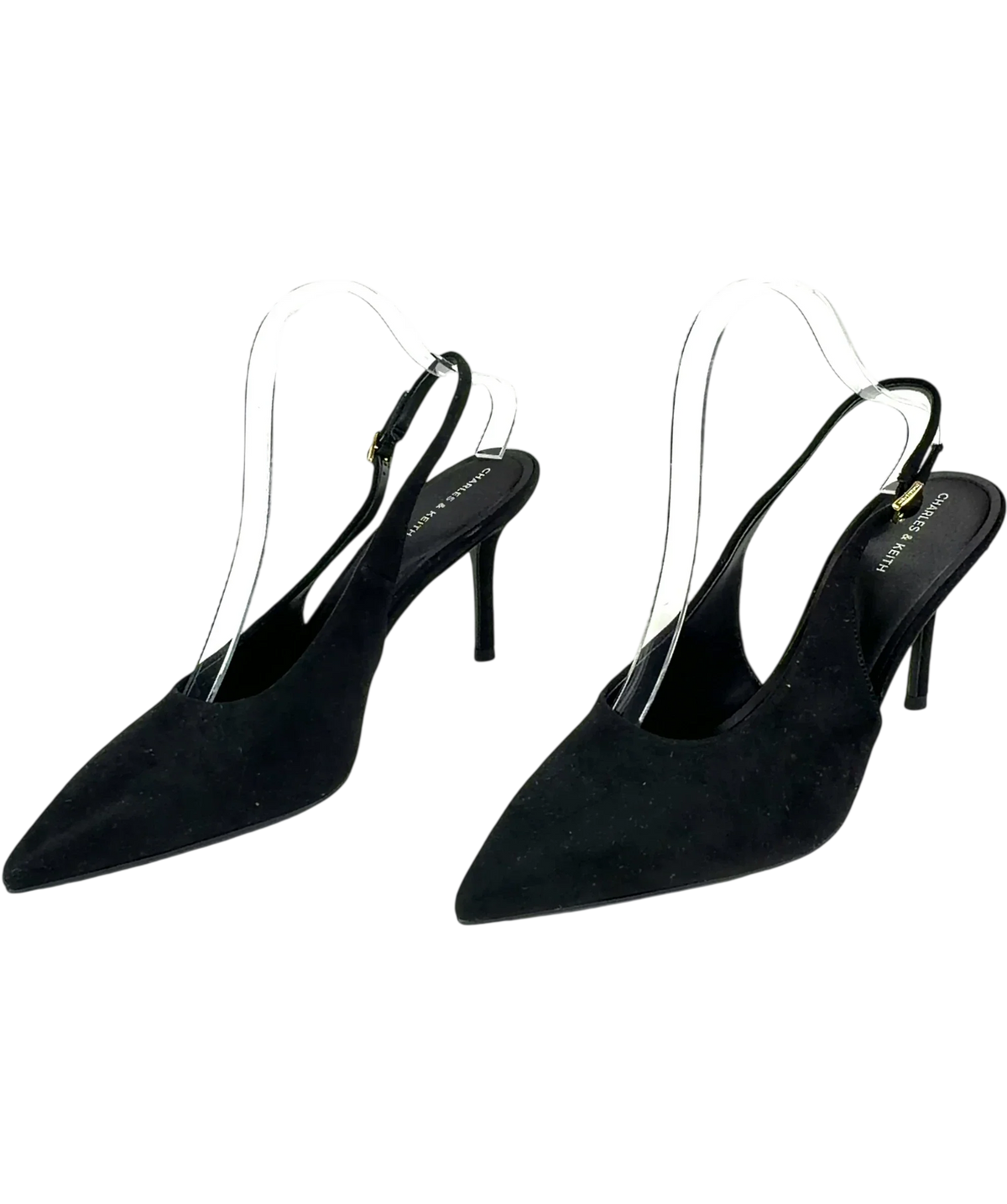 Charles & Keith Black Colour, size UK 7 EU 40 👠 — label