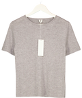 ARKET Grey Pure Cashmere Top UK S