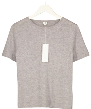 ARKET Grey Pure Cashmere Top UK S