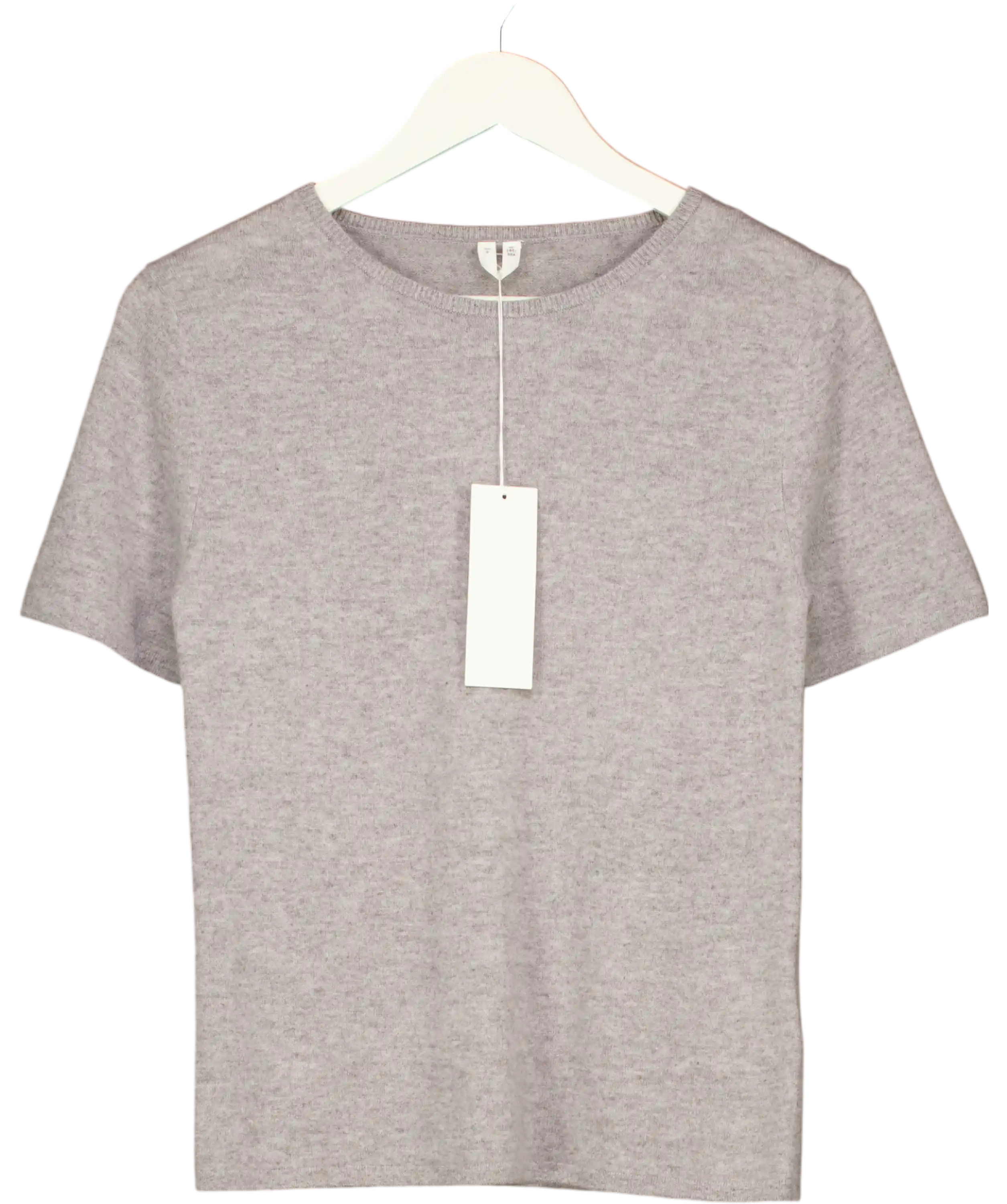 ARKET Grey Pure Cashmere Top UK S