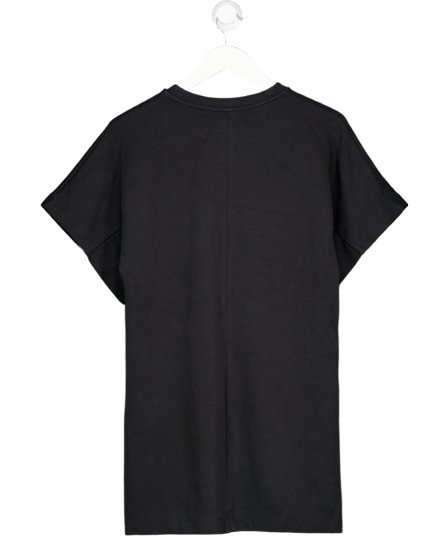 COS Black Short Sleeve Sweatshirt Dress UK XS