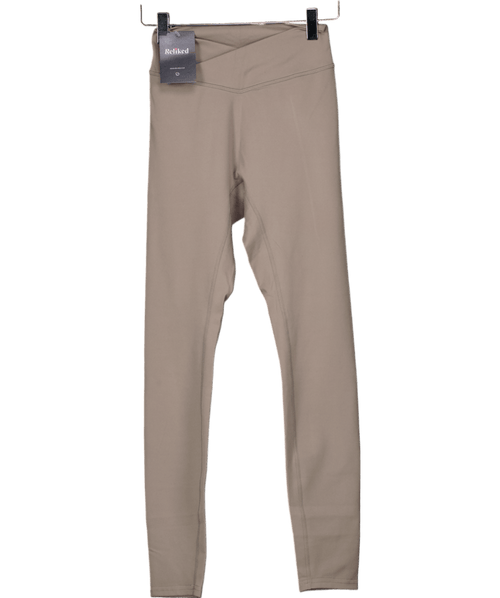 437 Beige The V Legging UK XS - Reliked