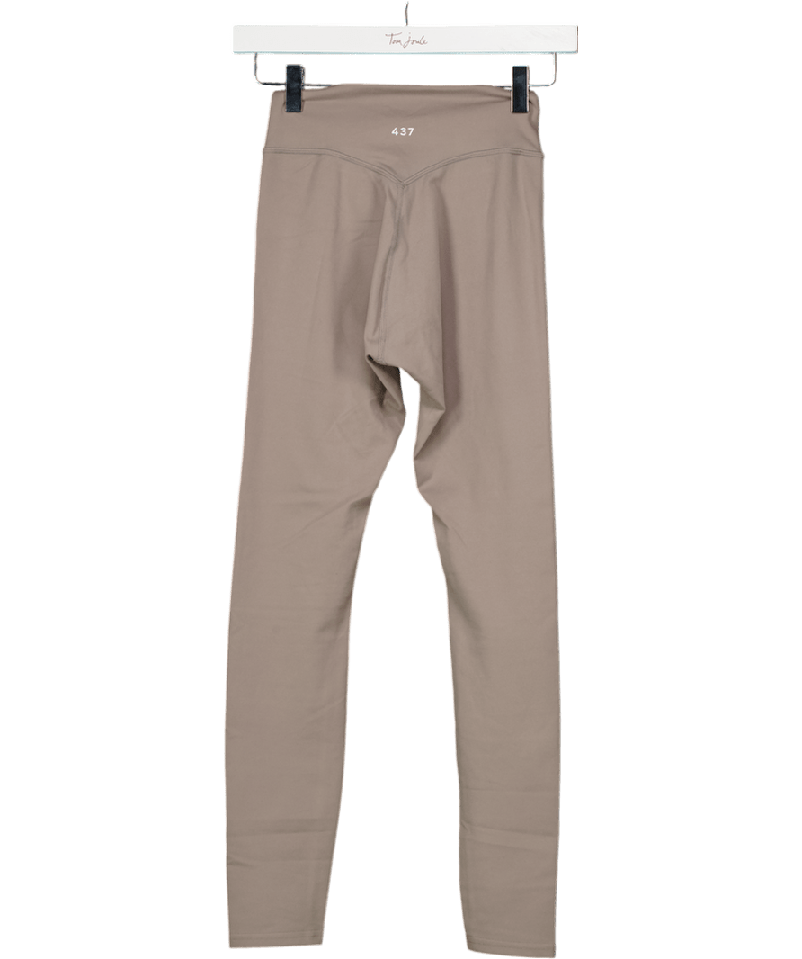 437 Beige The V Legging UK XS - Reliked