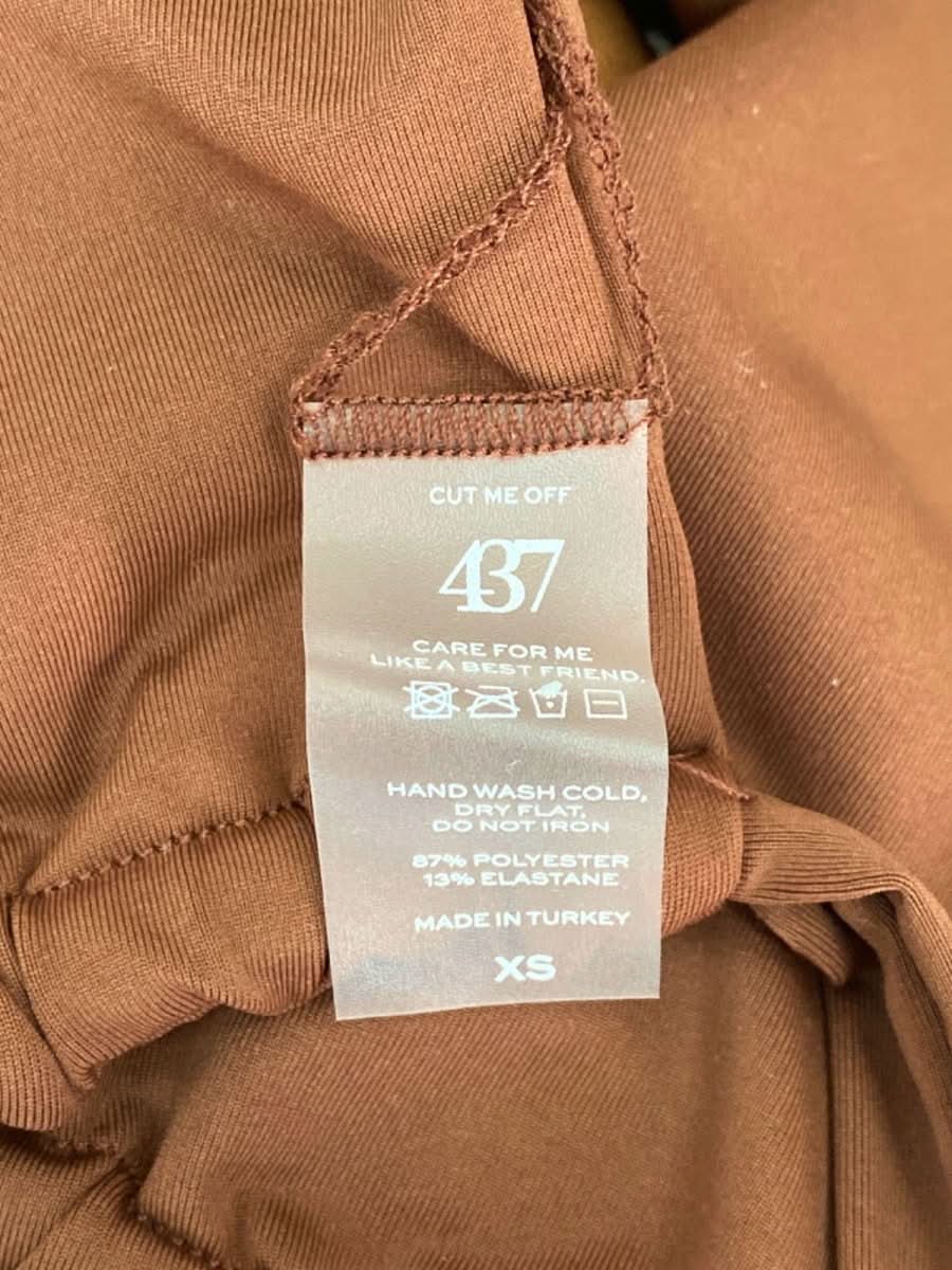 437 Cocoa The Aaliyah Bikini Top XS - Reliked