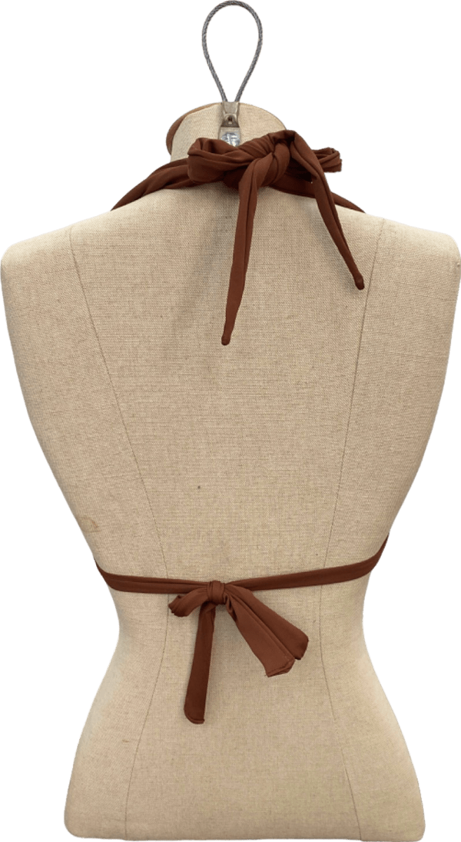 437 Cocoa The Aaliyah Bikini Top XS - Reliked