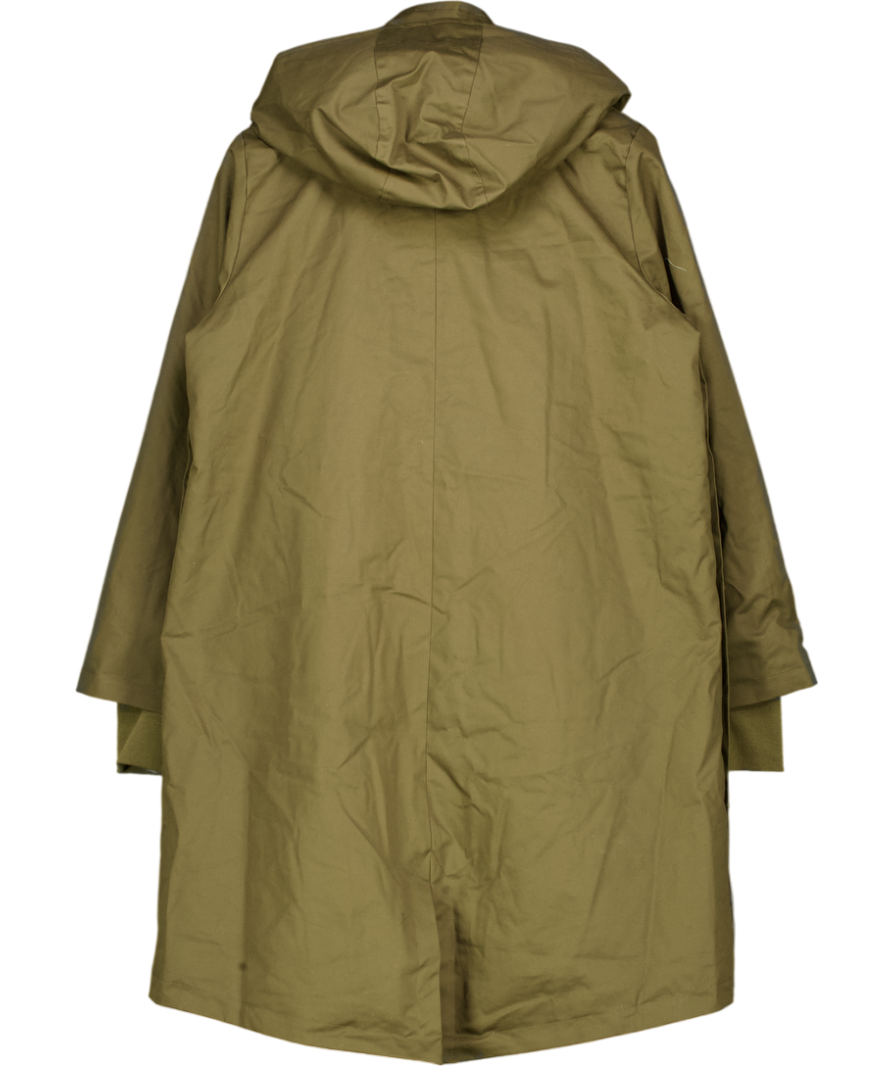 SERAPHINA Khaki Green 3 In 1 Maternity & Babywearing Parka With Borg Lining UK 8