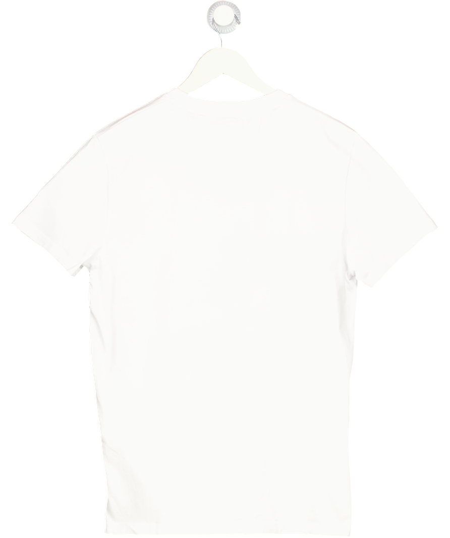 Superdry White Vintage Logo Embroidered T-shirt UK L