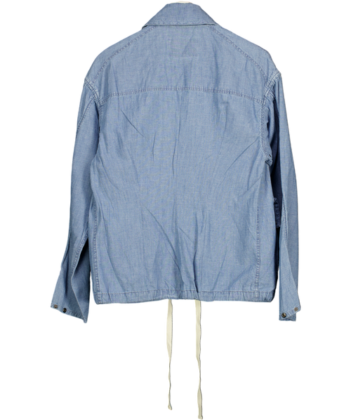 Barbour Blue Durham Lightweight Denim Jacket UK S