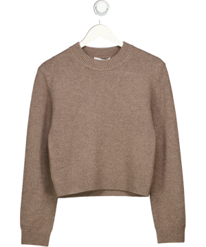 & Other Stories Brown Cashmere-blend Jumper UK S