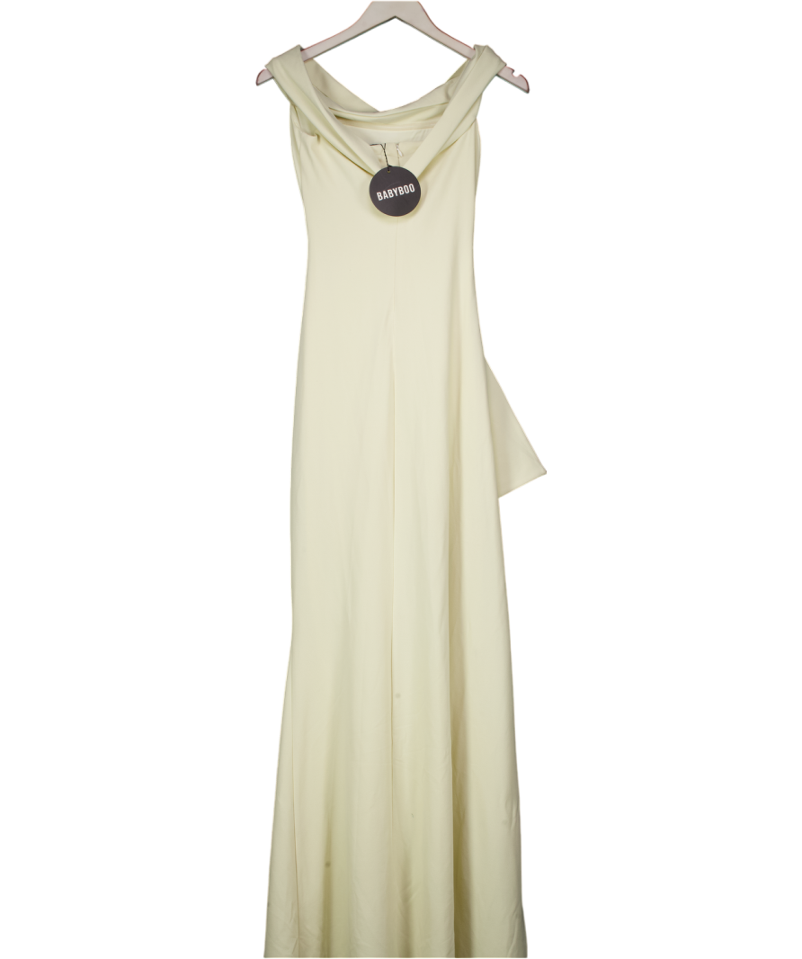 Babyboo Cream Joyce Maxi Dress - Ivory UK S
