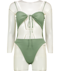 Aya Label Green Thalia Swimsuit UK S