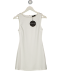 WHITE FOX She's A Go Getter Mini Dress White UK XS