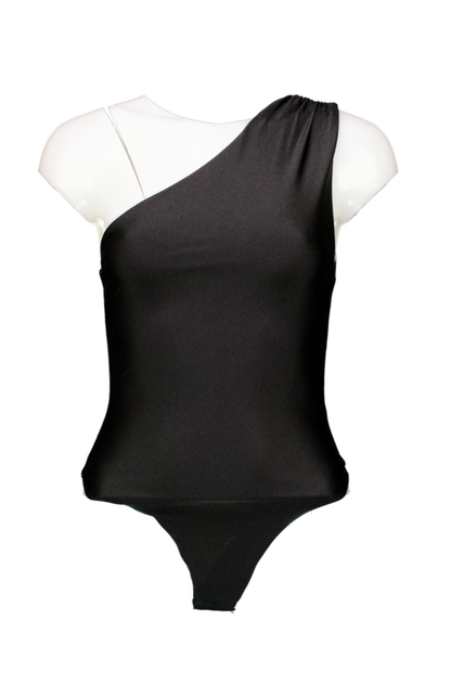 White Fox Black Wooden Heart Bodysuit UK S