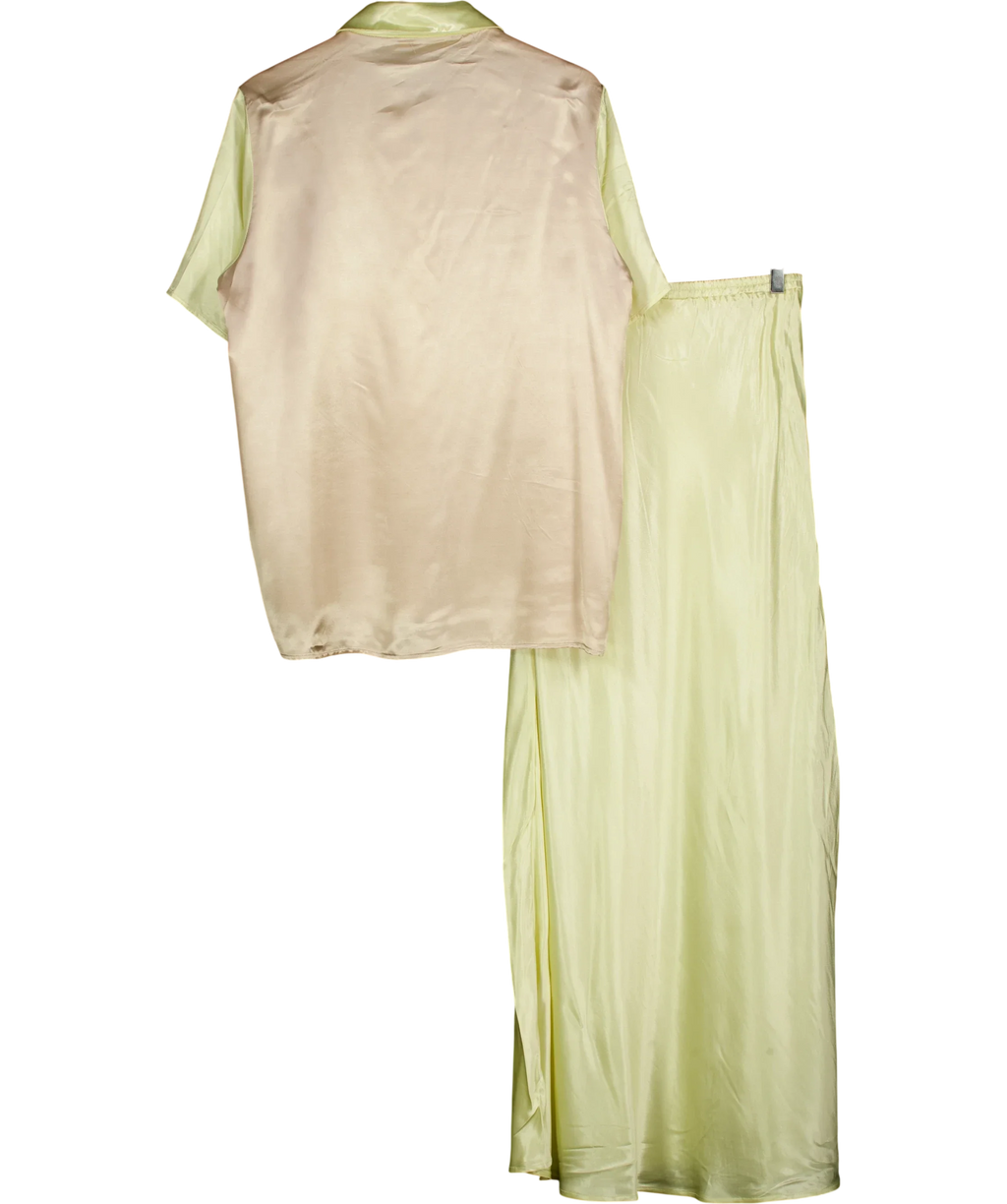VRG GRL Yellow Colour, size UK 8 — back