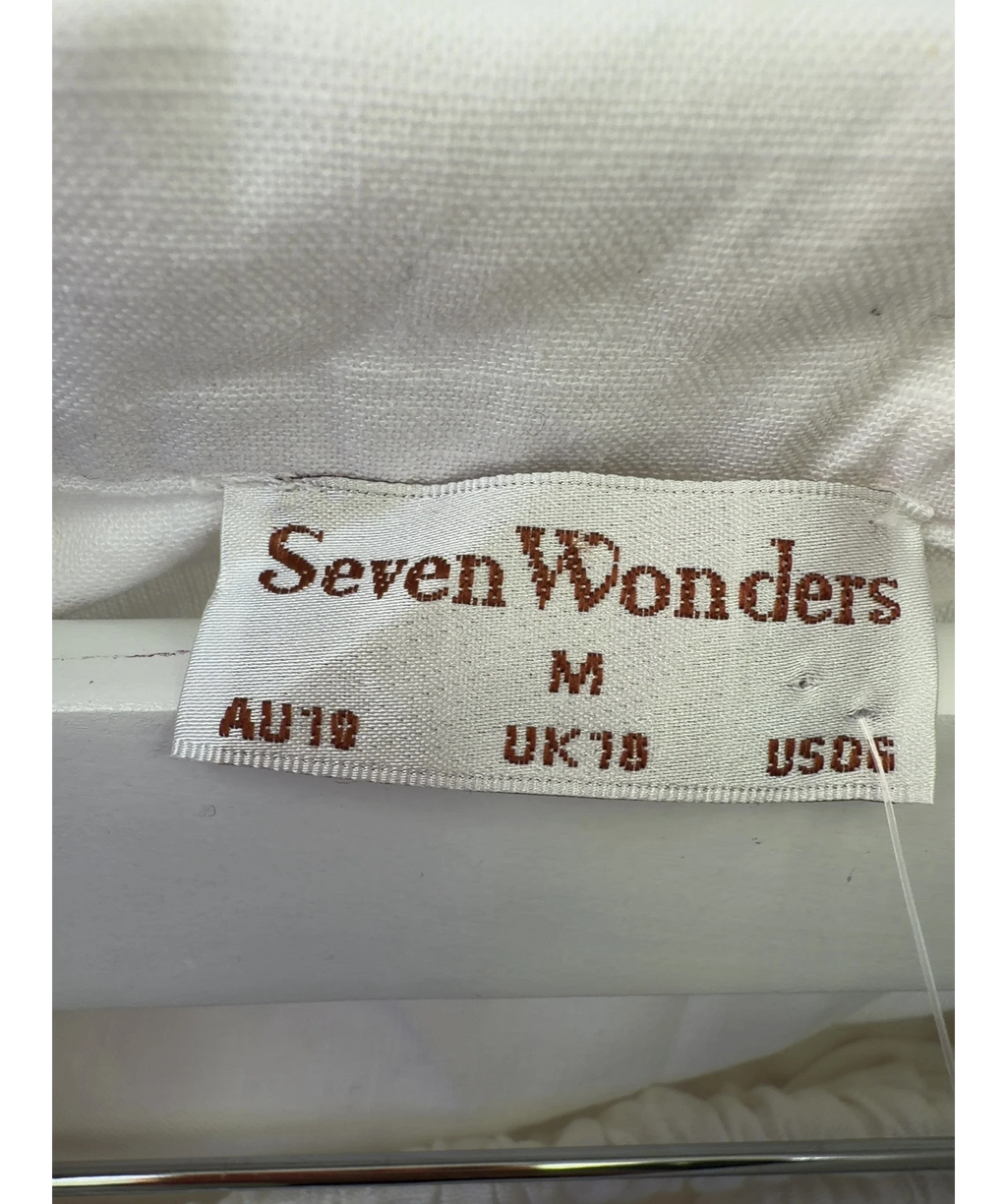 Seven Wonders White Harry Set, size UK 10 — care label