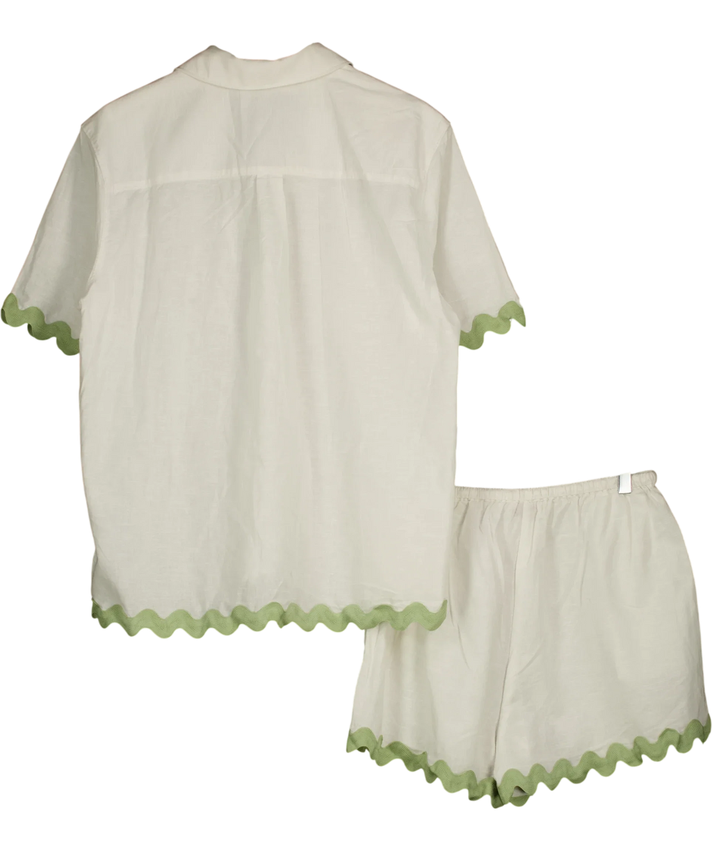 Seven Wonders White Harry Set, size UK 10 — back