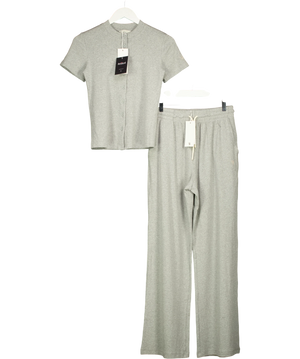 WAT. THE BRAND Grey Co-ord Set UK XS