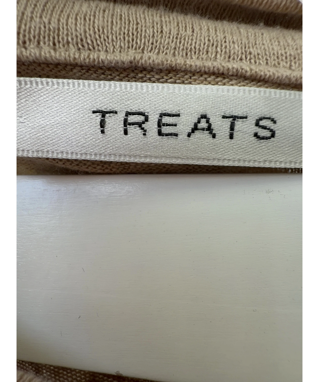 Treats Beige Sloane Slub Set, size UK S — detail
