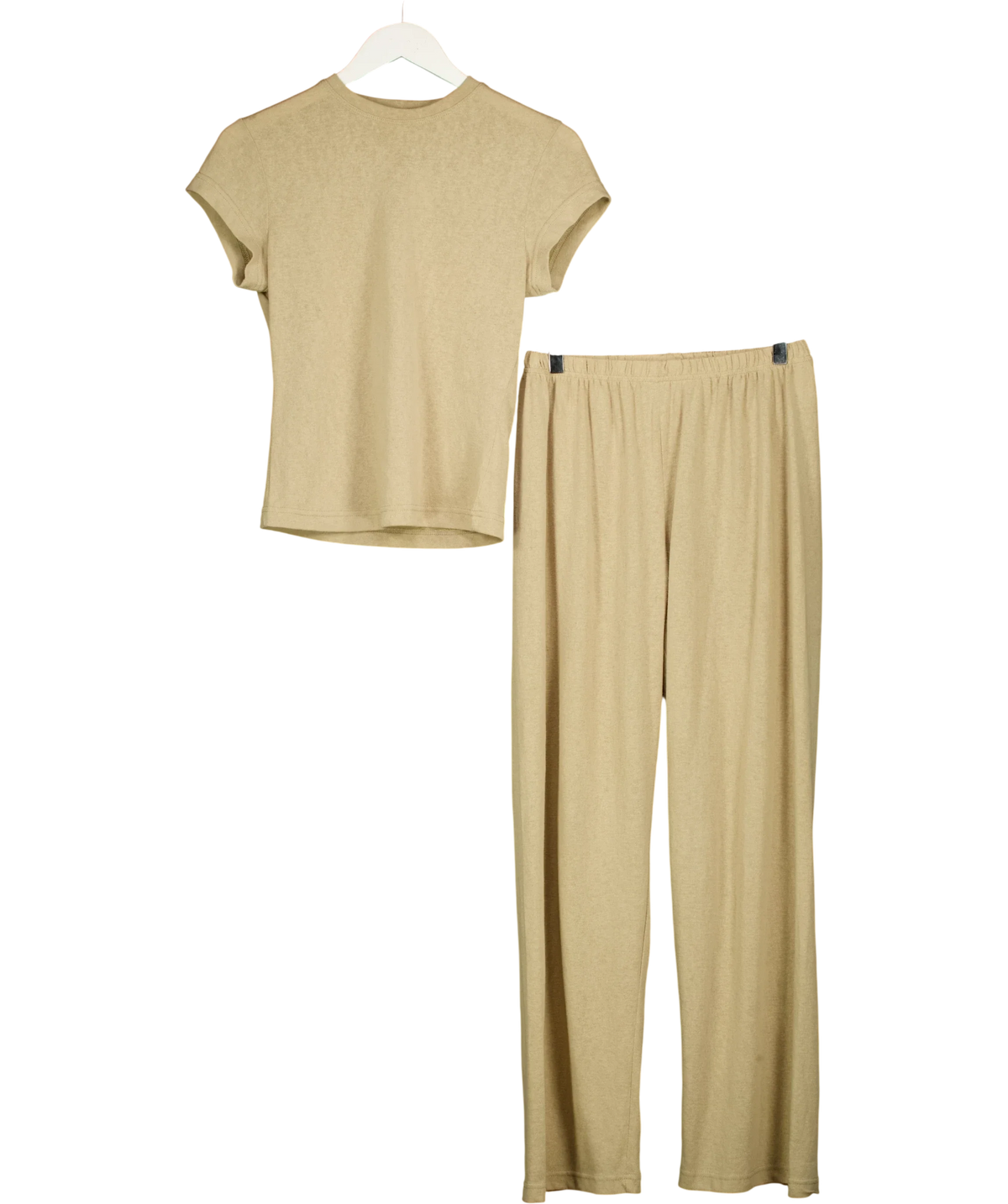 Treats Beige Sloane Slub Set, size UK S — front