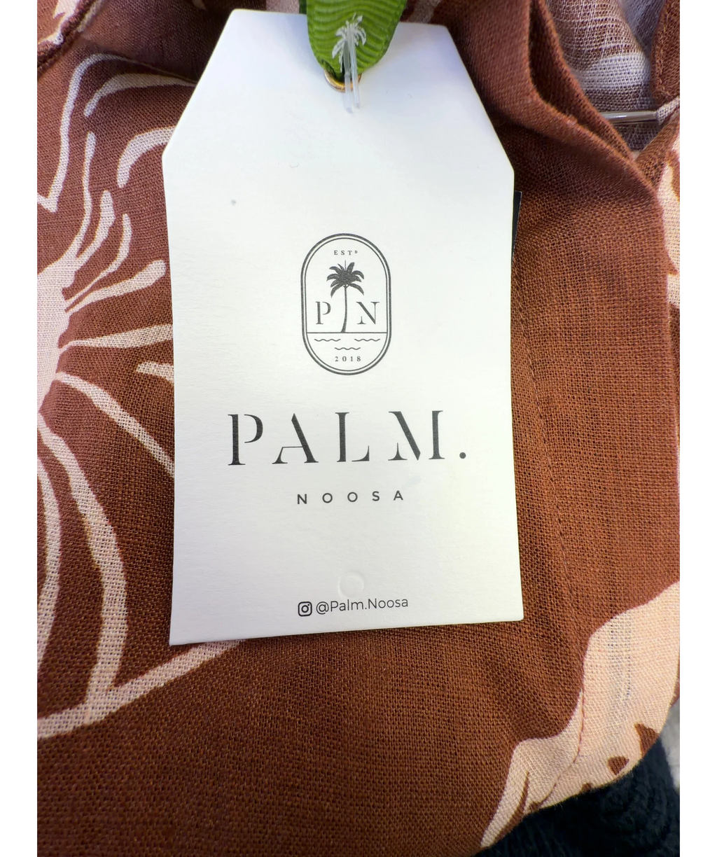Palm Noosa Brown Colour, size UK 10 — detail