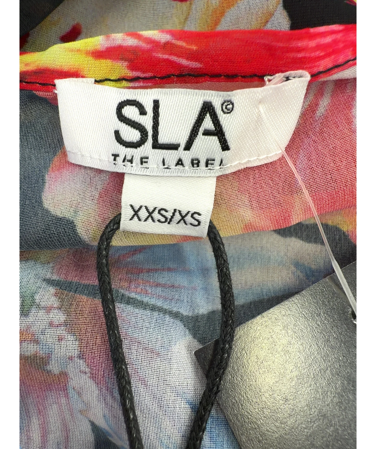 SLA the label Black Colour, size UK XXS-XS — detail