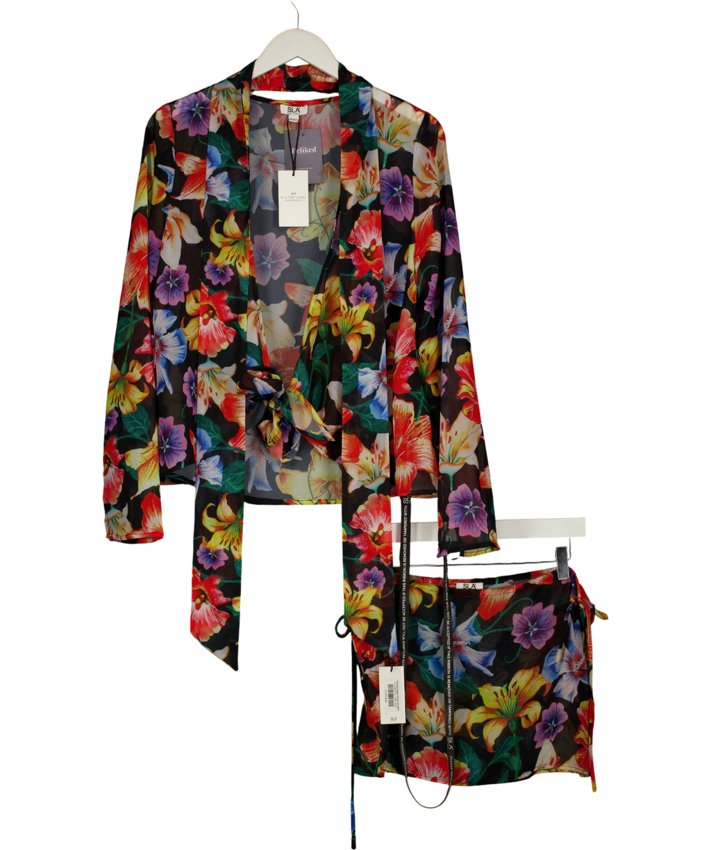 SLA the label Black Colour, size UK XXS-XS — front