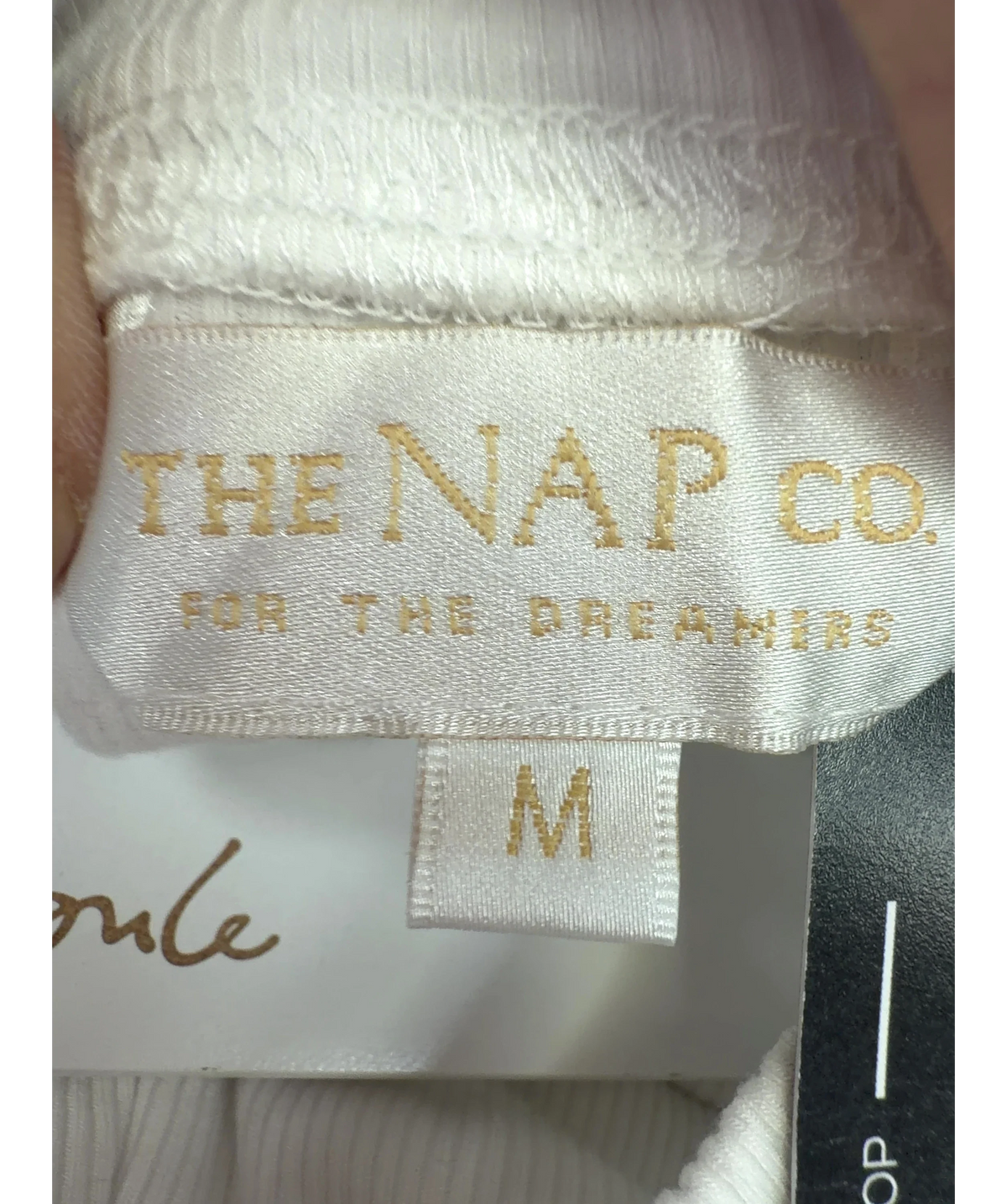 The NAP Co. White Colour, size UK M — detail