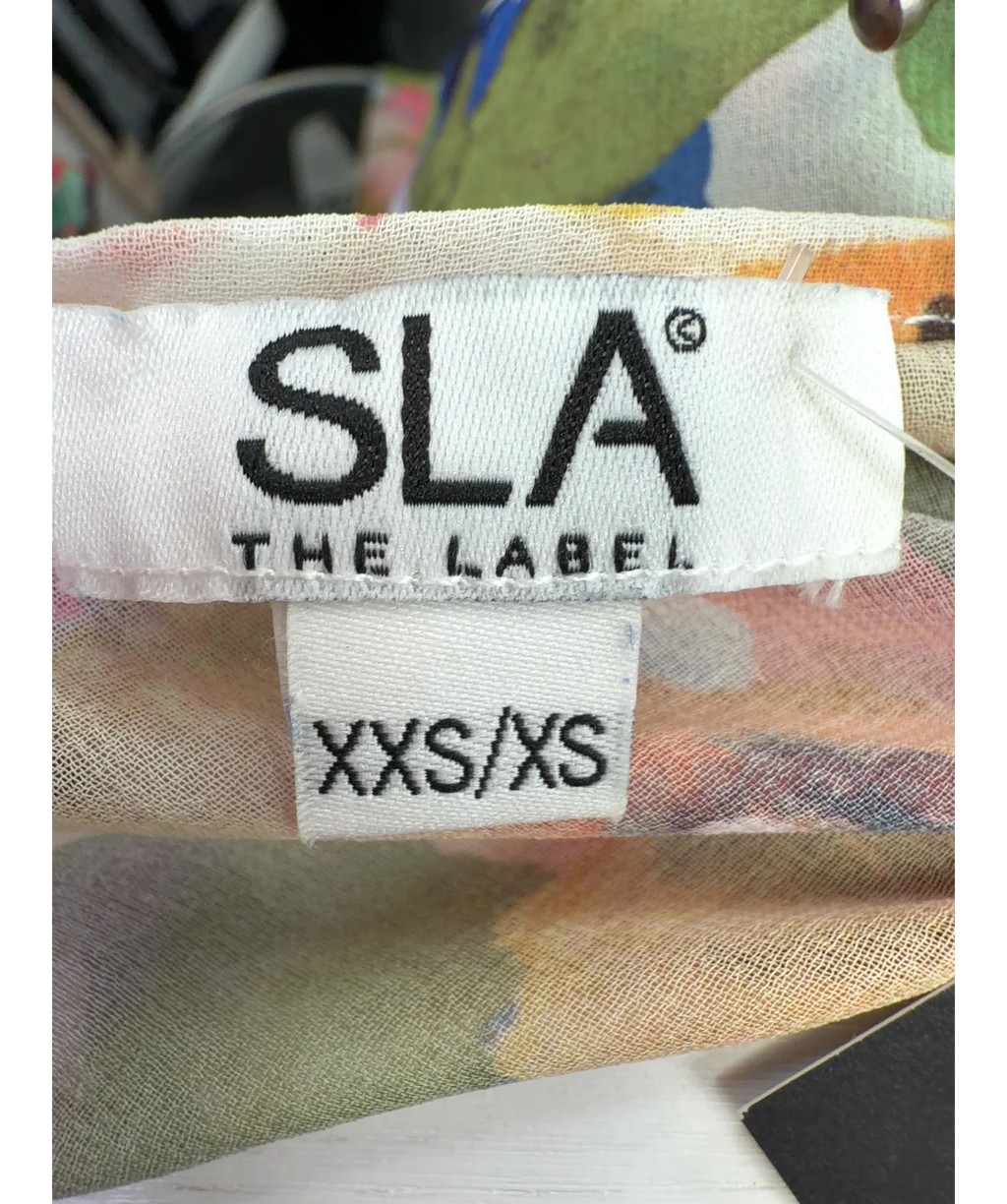SLA the label Multicoloured Colour, size UK XXS-XS — fabric detail