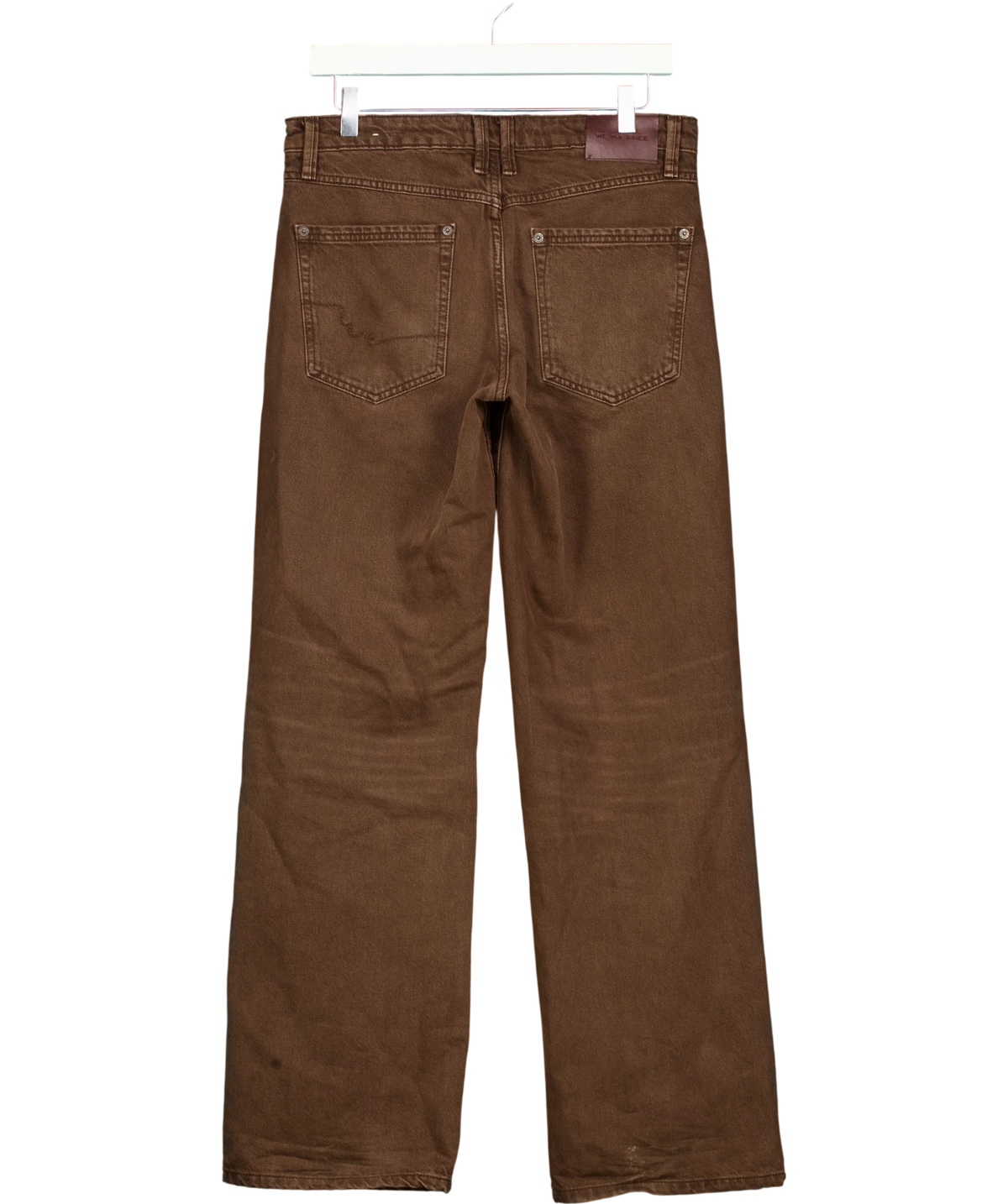 Free People Brown Colour, size W27 — back
