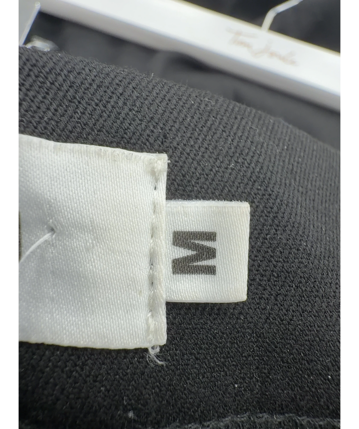 COOSH Black Colour, size UK M — care label