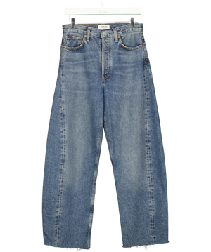 AGOLDE Luna Pieced High-Rise Barrel Taper Jeans W27