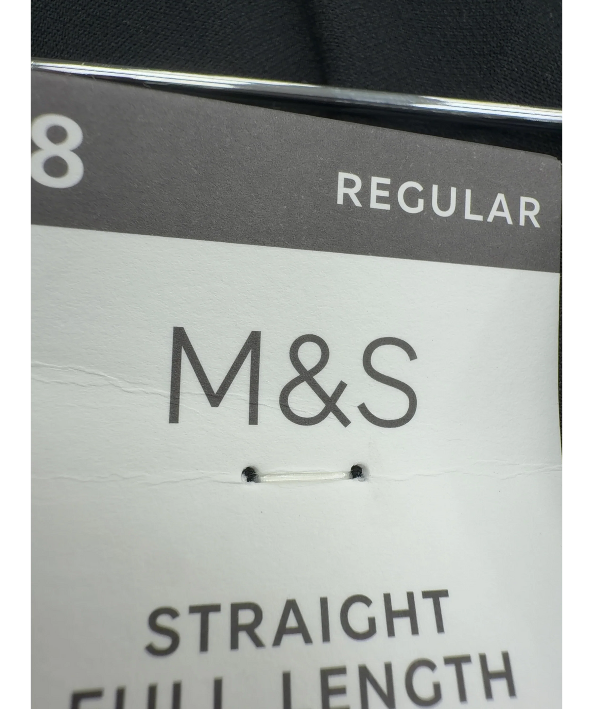M&S Black Colour, size UK 8 — detail